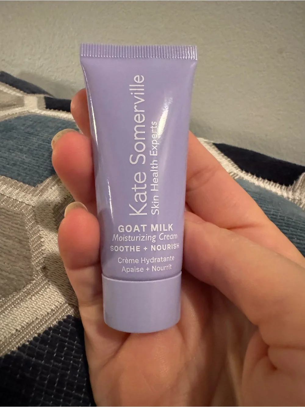 Kate Somerville Lavender Travel Cream Tube Goat Milk